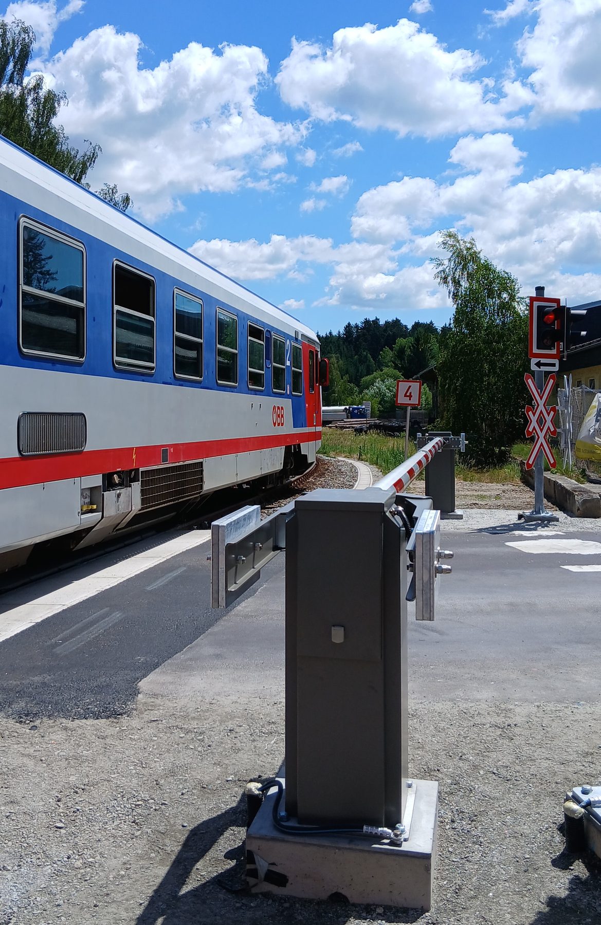 iSiS-LC in use at a level crossing